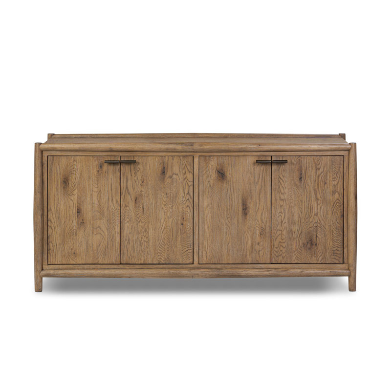 Glenview 4 Door Sideboard-Weathered Oak