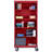 Sandusky Lee 36" W x 18" D x 78" H Steel Mobile Bookcase with 4 Adjustable Shelves by Sandusky-15959981