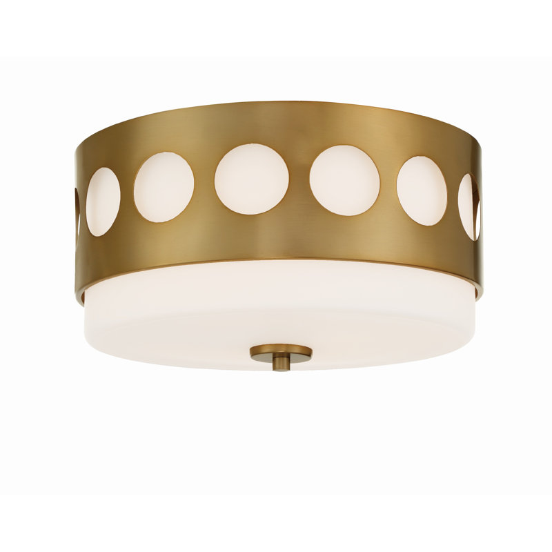 Flush Mount, Vibrant Gold