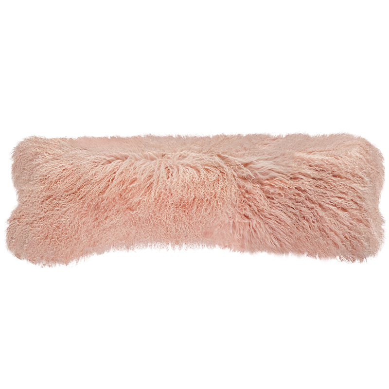 Throw Pillow, Solid Color, Blush