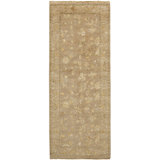 Hand Knotted Oriental Area Rug in Cream/Ivory