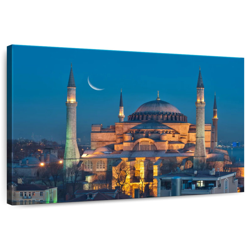 Hagia Sophia By Nightfall