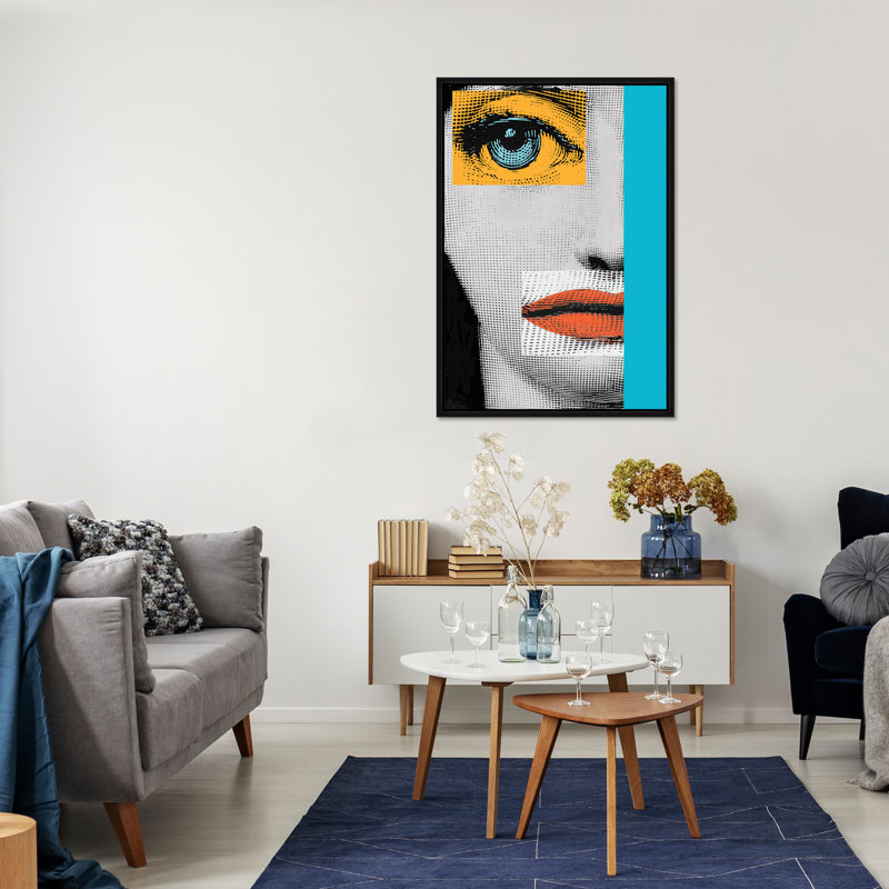 Profile 5 Print by Jeffrey Goodman, 36.75" H x 25.75" W, Image Brush Gel