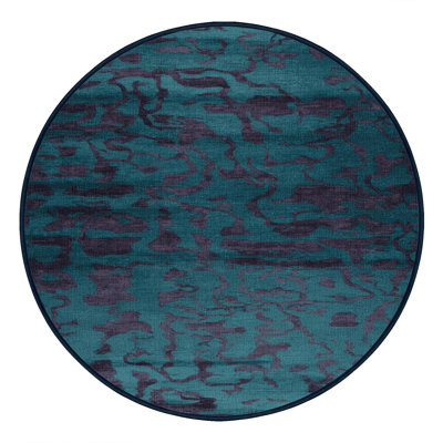 Machine Washable Abstract Gray Area Rug