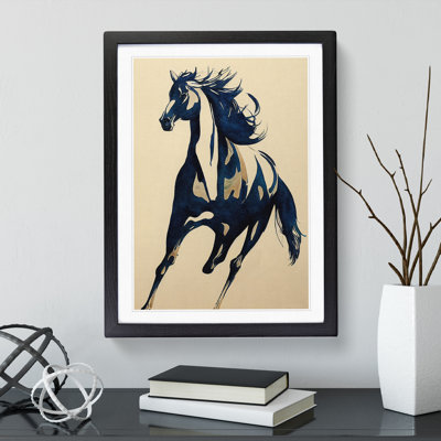 Running Horse - Framed Print