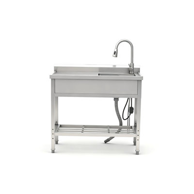 26ee8e6a6 Freestanding Single Bowl Kitchen Sink