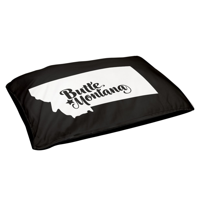 Coussin stylisé montana Butte, Grand (L 40 po x l 50 po), Vert