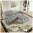 90.2" Modern Teddy Fabric Convertible Sofa Bed with Storage, King Size 3-in-1 Sleeper Couch for Living Room-1949477720