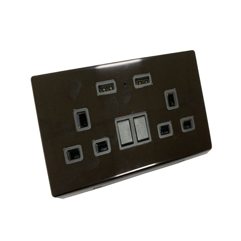 Alice-Mae Wall Mounted Socket, Black
