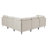 Linen Modular Sectional Sofa with Easy Assembly and Custom Configuration