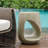  Lithos Gray Outdoor Accent Table