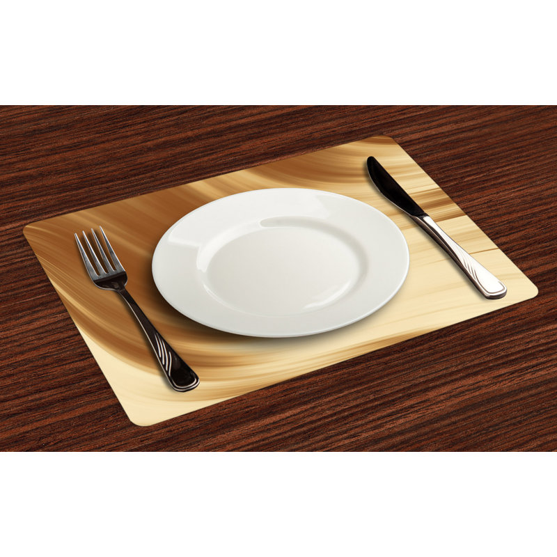 Polyester Abstract Rectangle Placemat