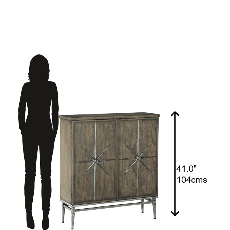 Poynter Solid Wood Accent Cabinet