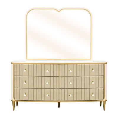Scotts Square Dresser With Mirror
