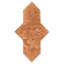 Greta 4x8 T-Shaped Glossy Textured Porcelain Tile-889568372