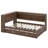Full Size Wood Daybed With Storage Shelves, USB, LED, And Trundle-106485386