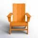 Modern Curveback Adirondack Chair