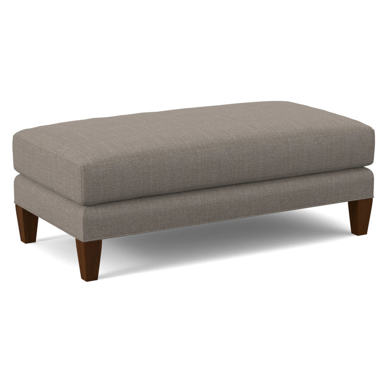 Celeste 48" Upholstered Cocktail Ottoman, Stone Crypton Performance; 0884-83, Pumice