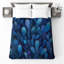 Couvre-lit matelassé bleu Cactus Illustration toutes tailles-126175313