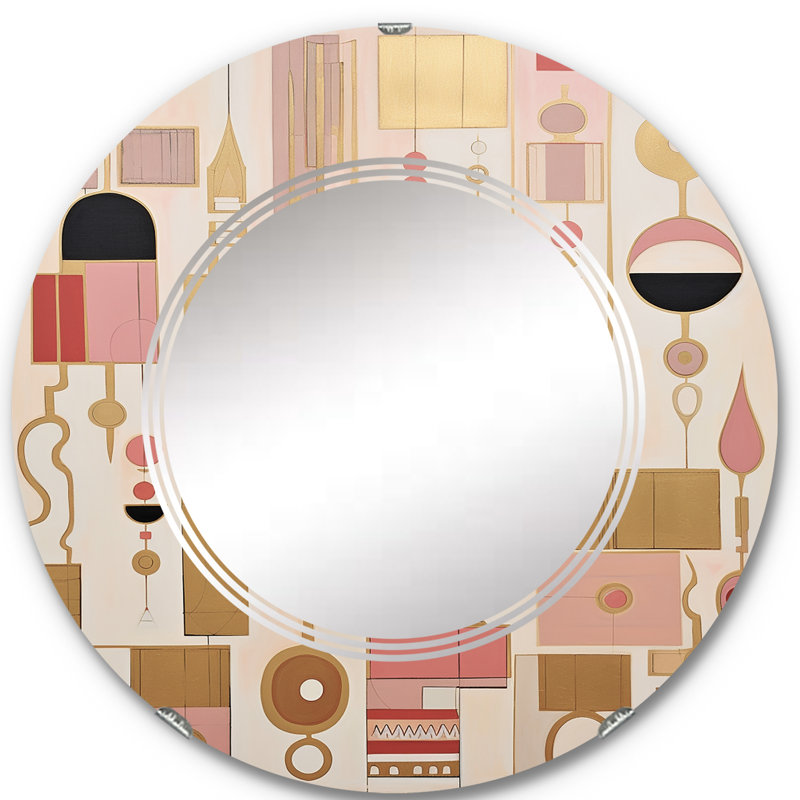 Zymiere - Modern Wall Mirror Round, 24 po x 24 po