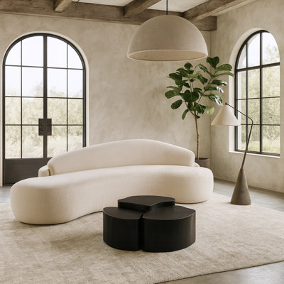 Banyan 3pc. Table basse en fer
