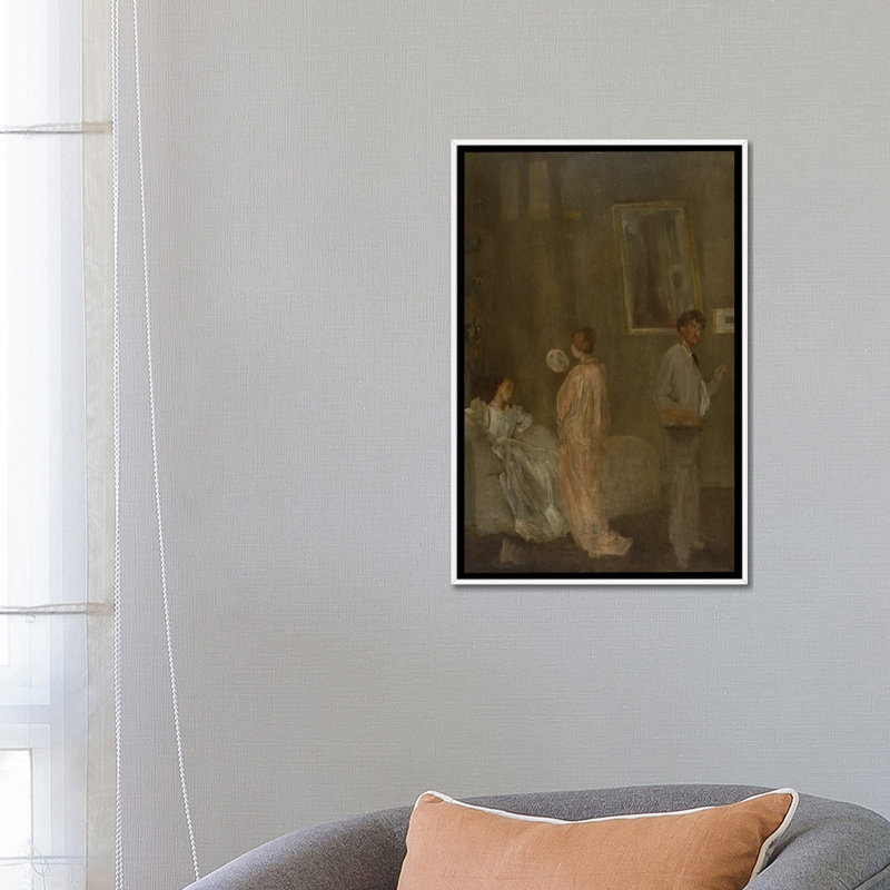 Print, 66.04 cm H x 45.72cm W x 4.445cm D, White
