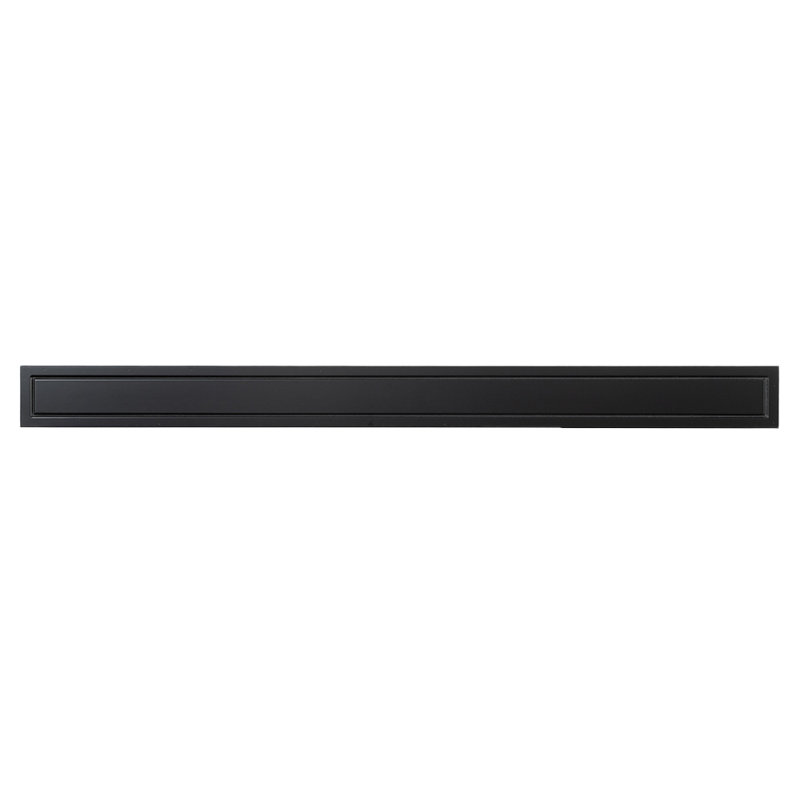Lotta Wood Fireplace Mantel Shelf - Simple Transitional Design with Grooved Picture Frame Details, 48", Chocolate Stain