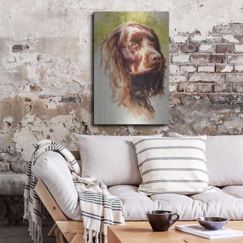 «Am Water Spaniel» par Barbara Keith, H 36 po x l 24 po