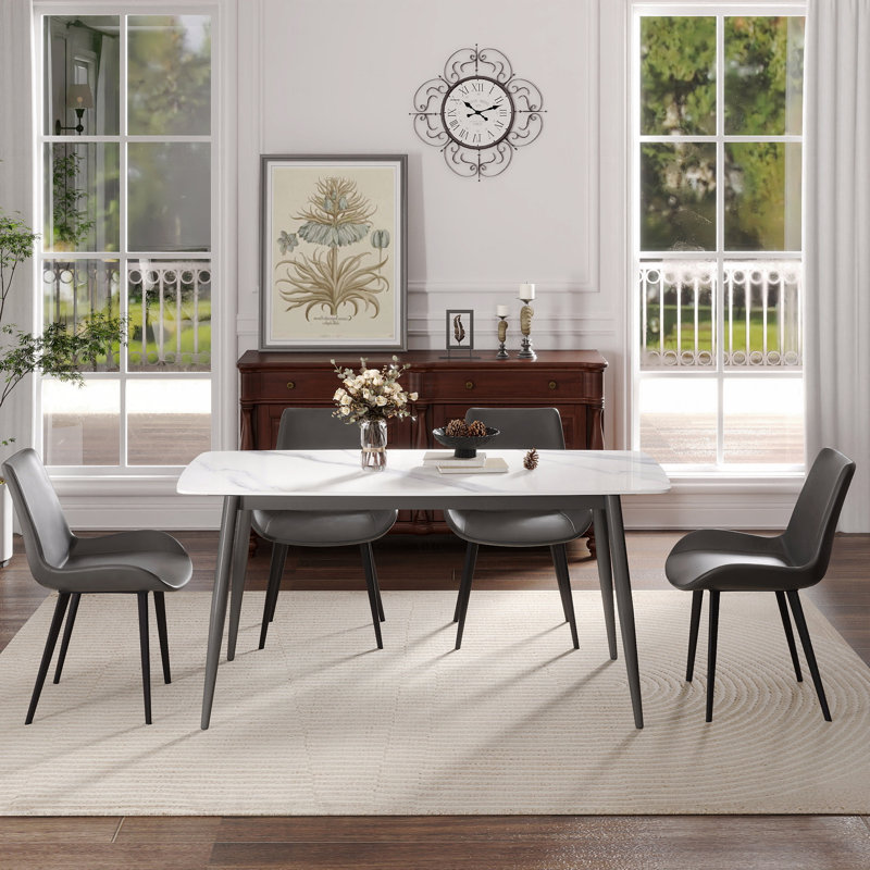 Table de salle à manger 62,99 po, Blanc