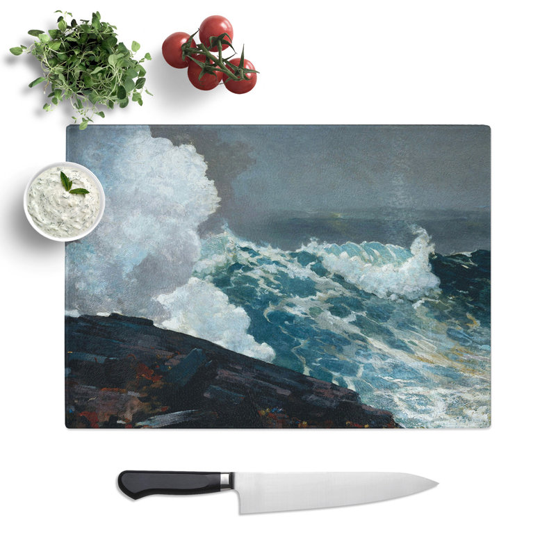 Northeaster by Winslow Homer Chopping Board, 0.4cm H x 20cm W x 28.5cm L