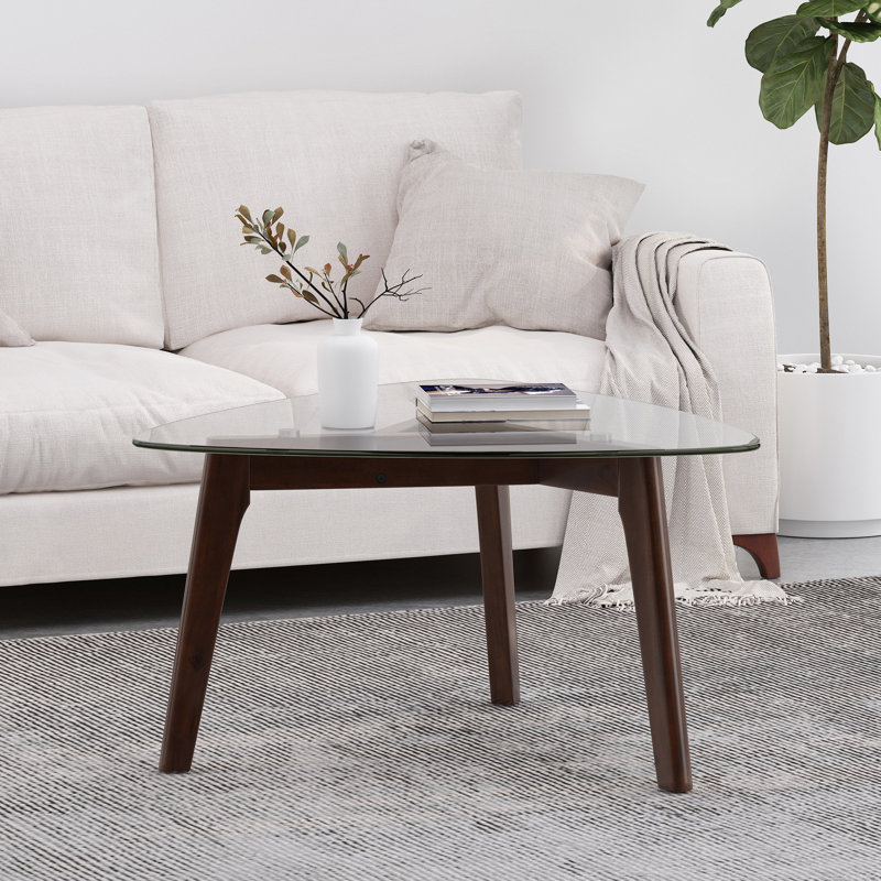 Single Coffee Table, Walnut