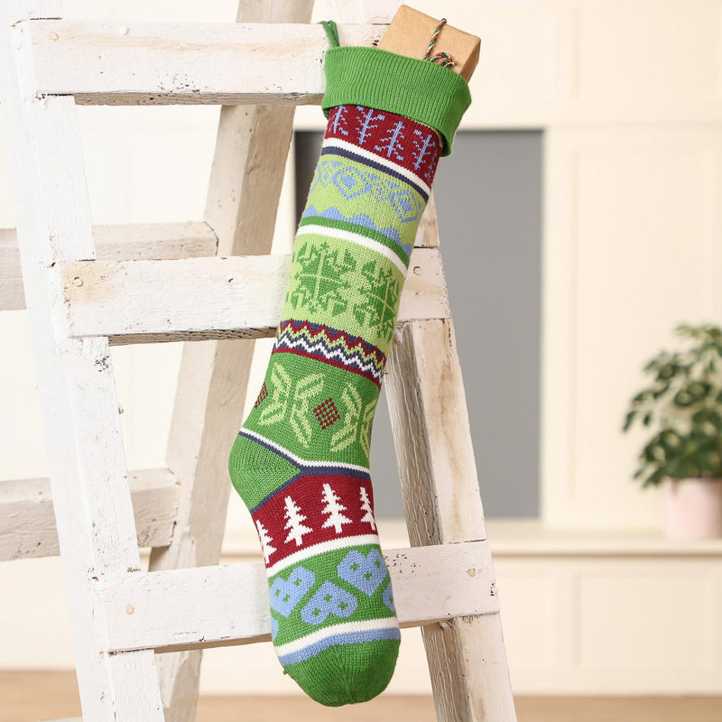 Fair Isle Stocking