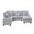 Tissu gris