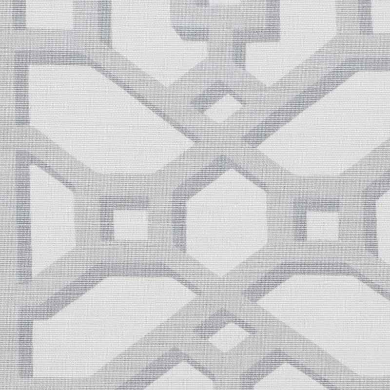 Zanzibar Trellis Matte Fabric, Cloud