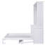 Grand lit escamotable avec tablette