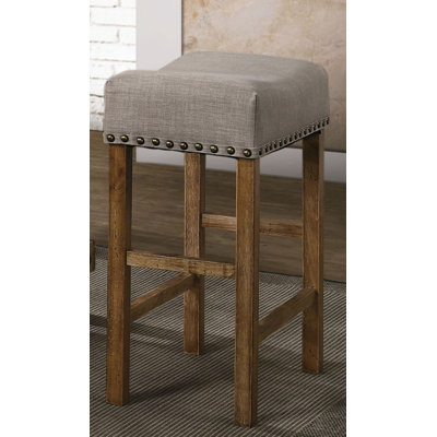 Haigh 26.5" Upholstered Counter Height Stool