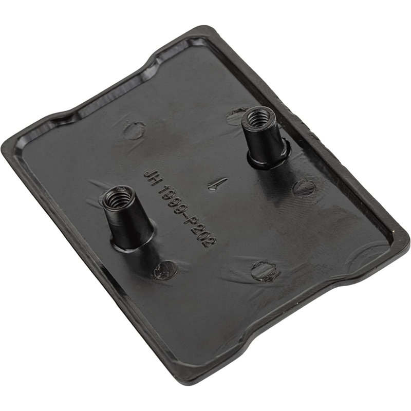Mission Small Horizontal Drawer Pull, Black
