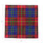 Serviettes cocktail en satin de coton tartan-121871325