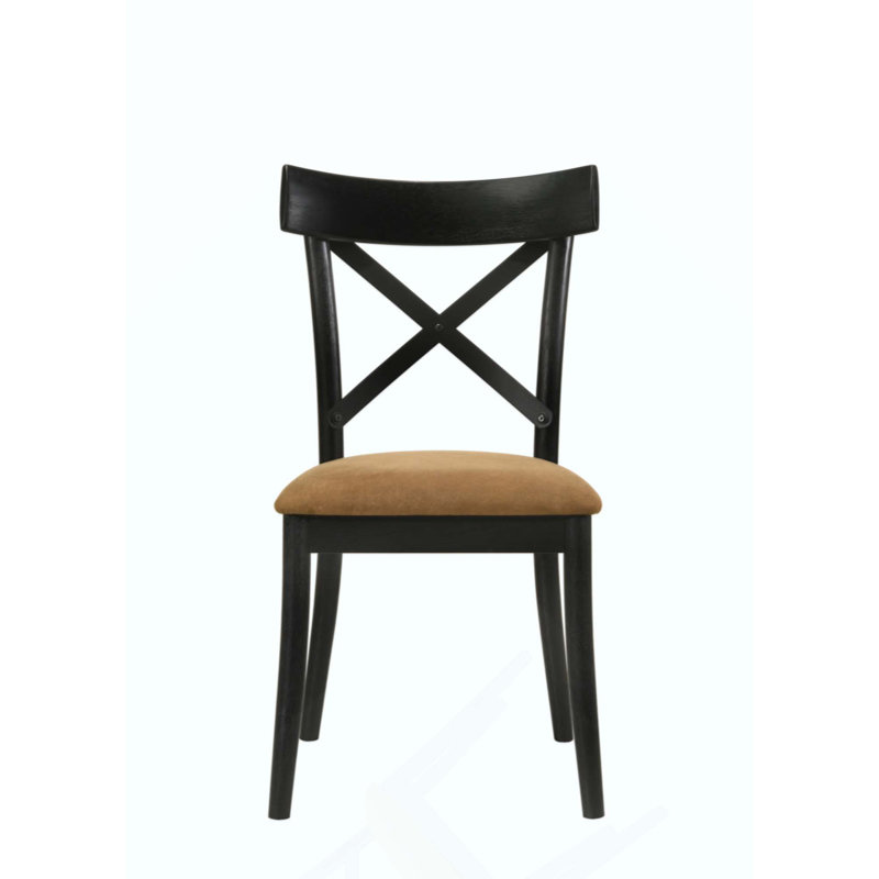 Élégant ensemble de chaises d'appoint en cuir Aire, parfait pour les repas modernes et les sièges confortables