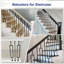 Paquet de 10 broches d'escalier rectangulaires