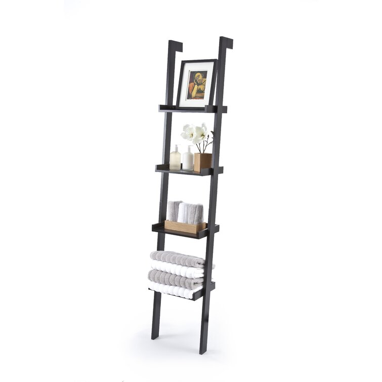 180cm H x 36.5cm W Ladder Bookcase