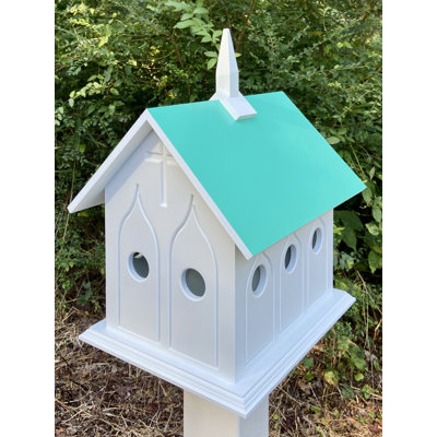 20'' H x 15'' W x 12'' D Post Birdhouse