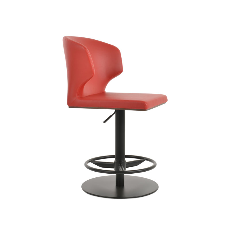 Tabouret Amed, Rouge