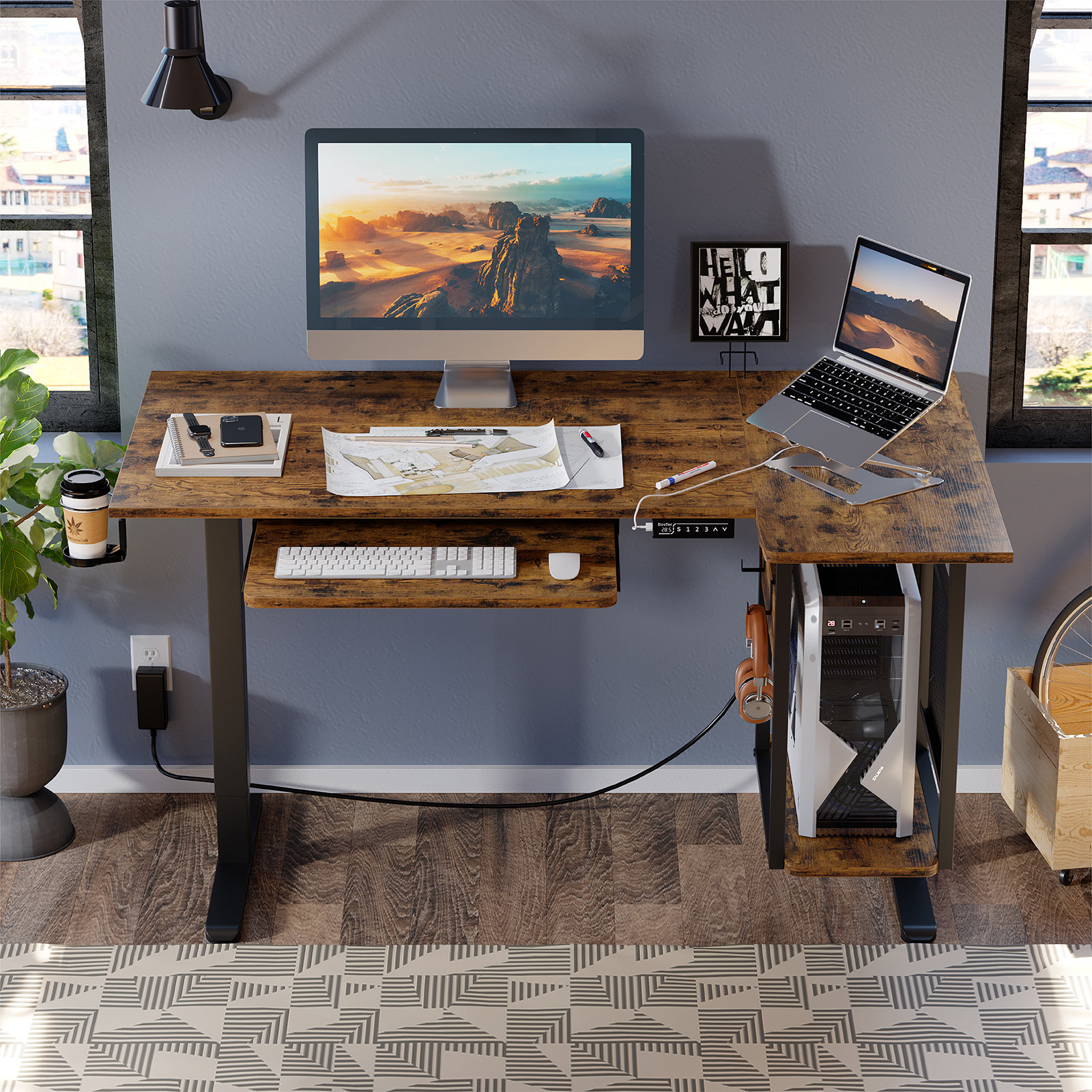 https://assets.wfcdn.com/im/53216720/compr-r85/2643/264347853/suire-575-inch-l-shaped-standing-desk-work-gaming-desk-with-host-shelf-keyboard-tray.jpg