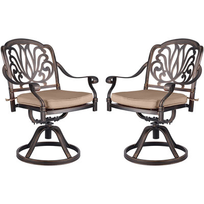 Akshara Outdoor Dining Armchair with Cushions