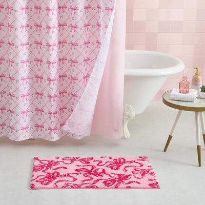 Tapis rose Betsey Johnson Ballet Bows