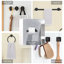 Bathroom Hardware Accessories Set Towel Bar Set Wall Mounted