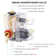 10" Square Shower Head Pressure Balanced Shower Faucet System With Handheld Spray