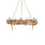 Lustre aviaire doré