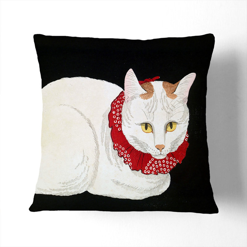 Square Throw Cushion, 40cm H x 40cm W x 15cm D